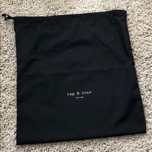 Rag & Bone duster bag storage dust cloth black